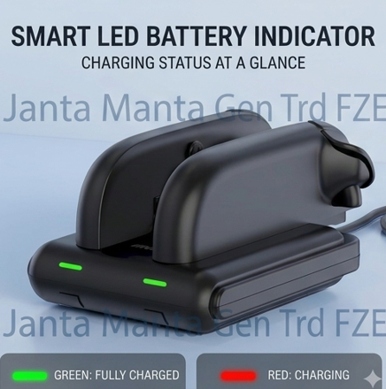 Magnetic Dual Dock Charger for Switch 2 Controllers.
