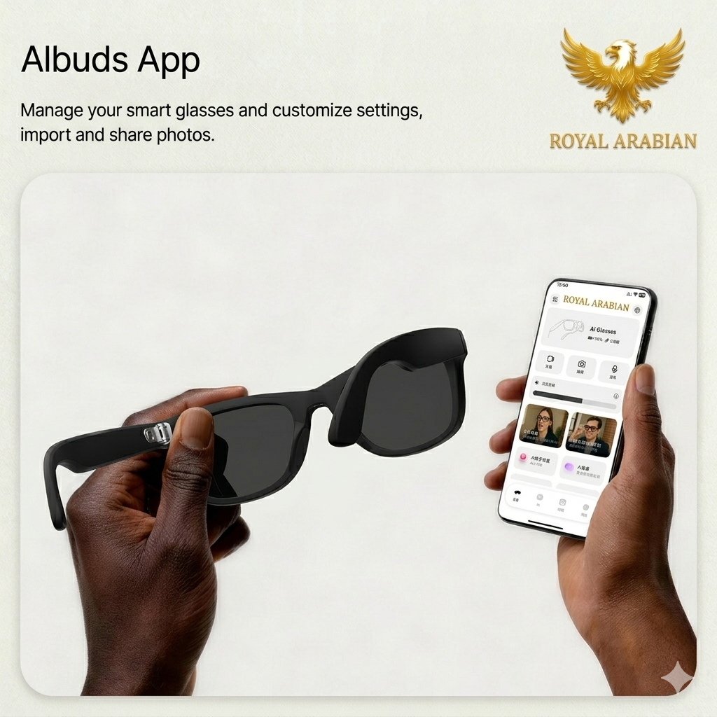 Royal Arabian Smart Ai Glasses
