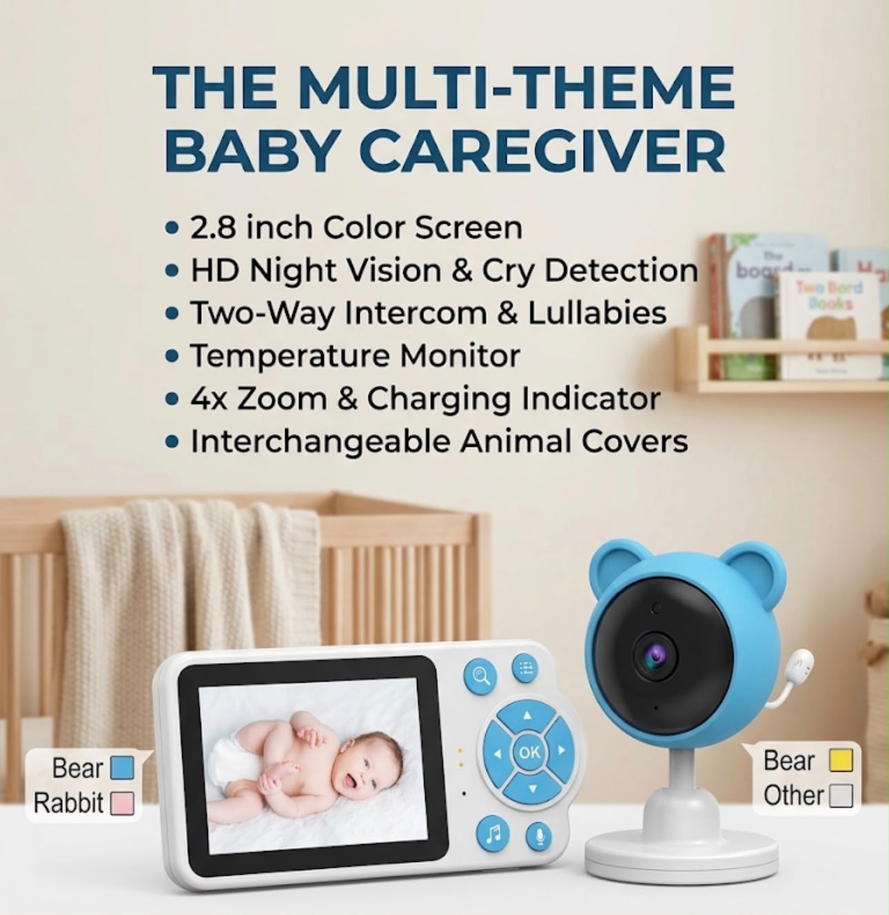 Royal Arabian Baby Monitoring Camera with Screen