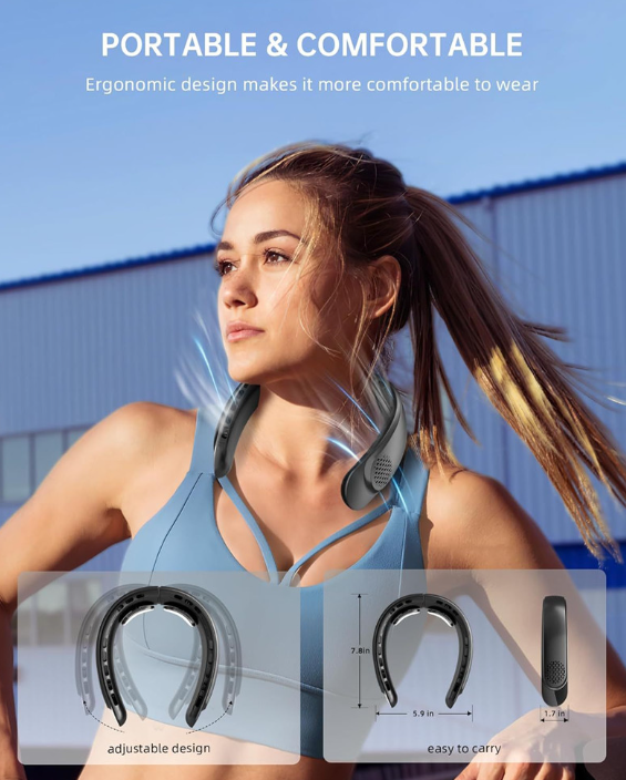 Portable Cooling Neck Fan