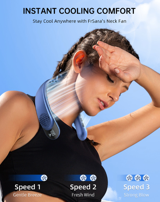 Portable Cooling Neck Fan