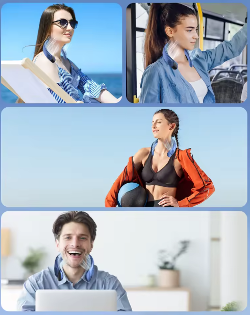 Portable Cooling Neck Fan
