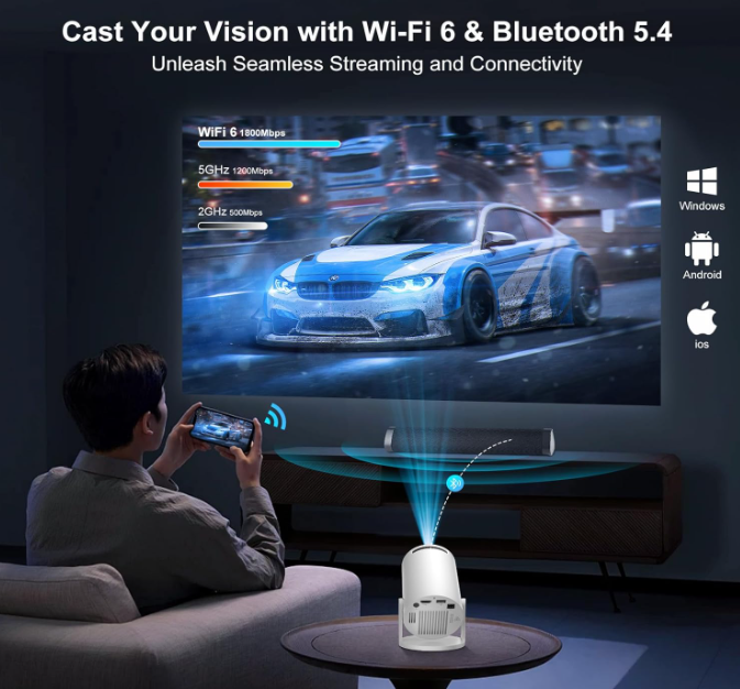 Smart Home Cinema Projector