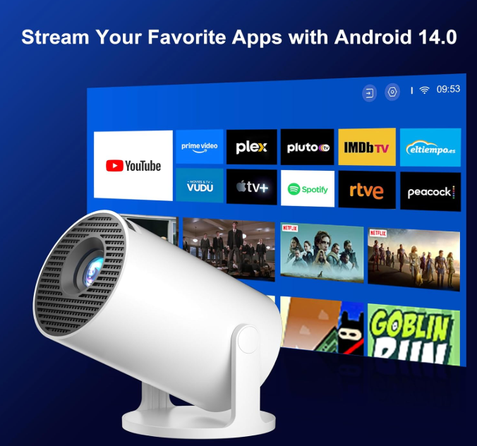 Smart Home Cinema Projector