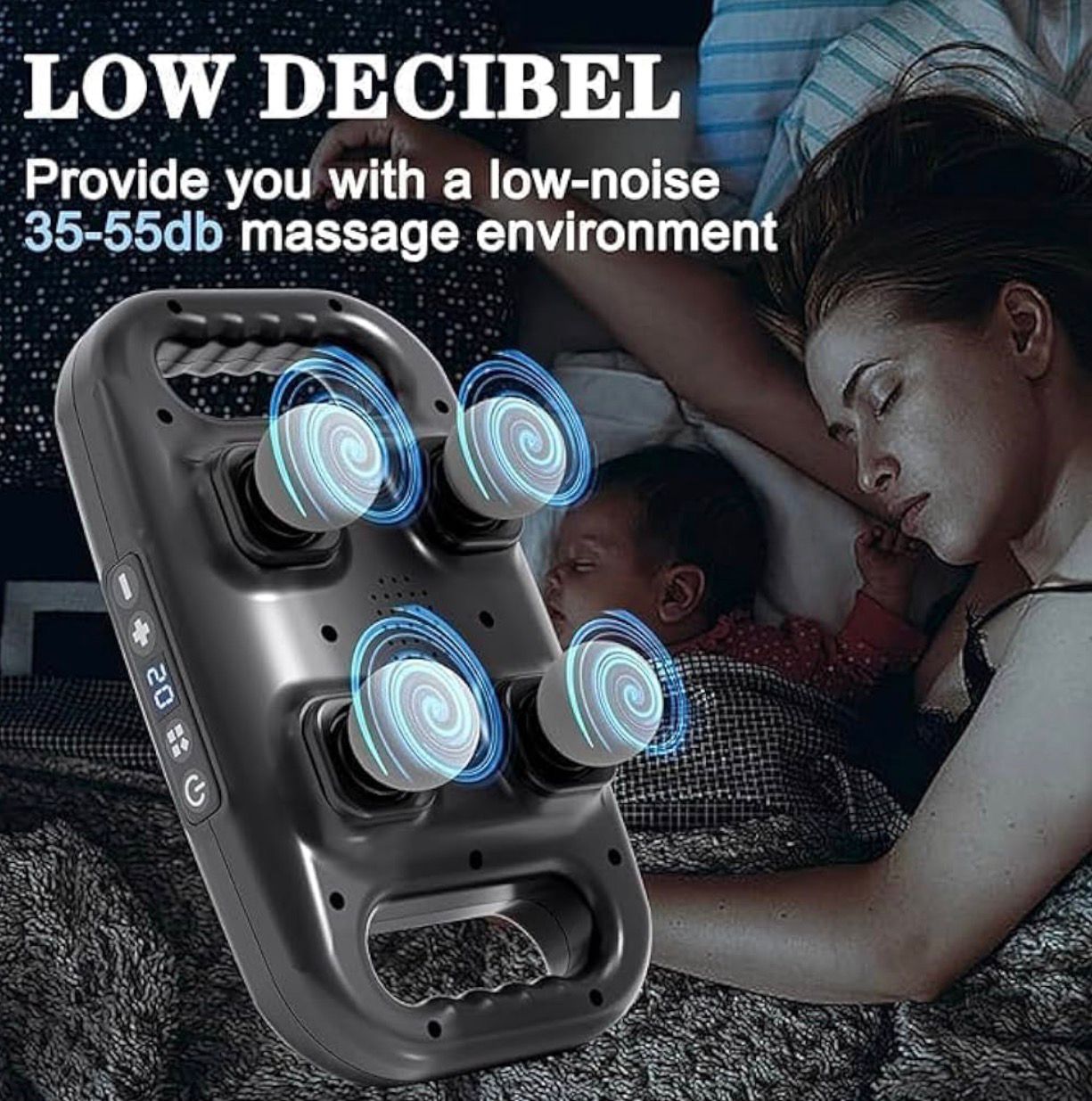 Massage Gun 4 Head Stronger