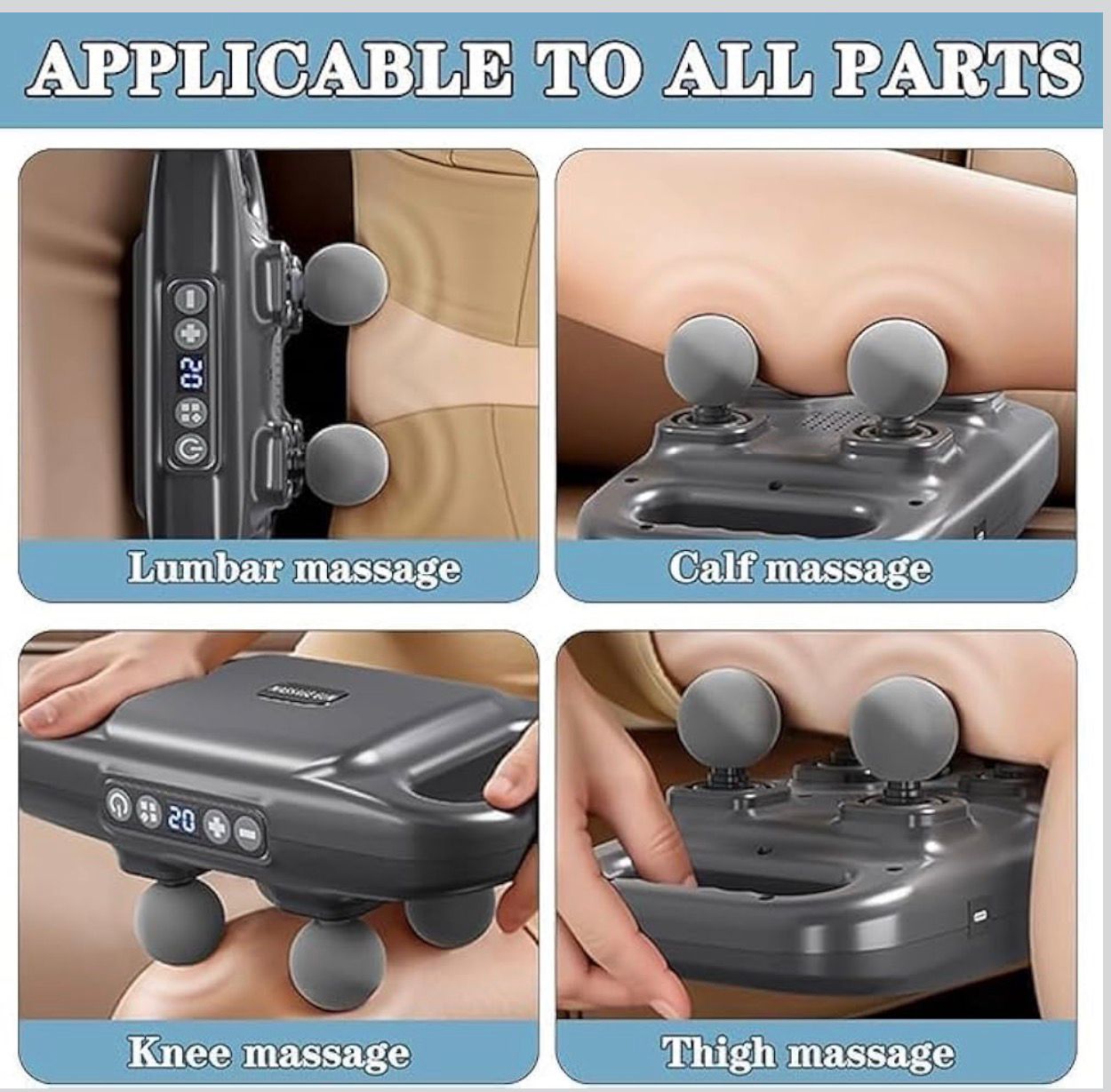 Massage Gun 4 Head Stronger