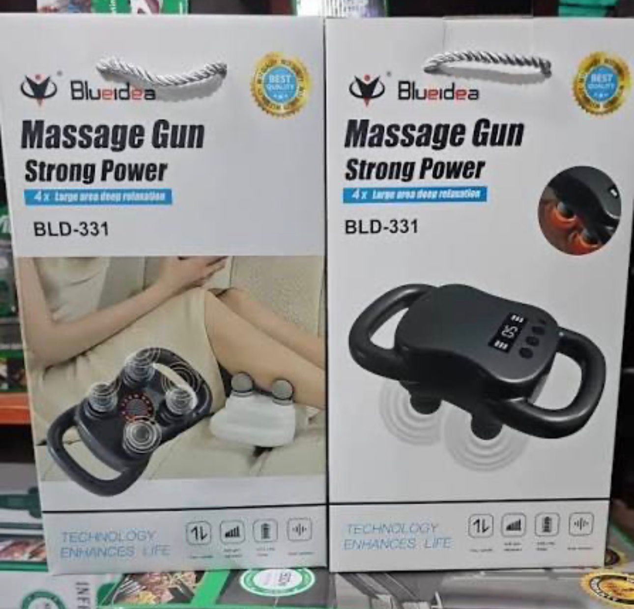 Massage Gun 4 Head Stronger