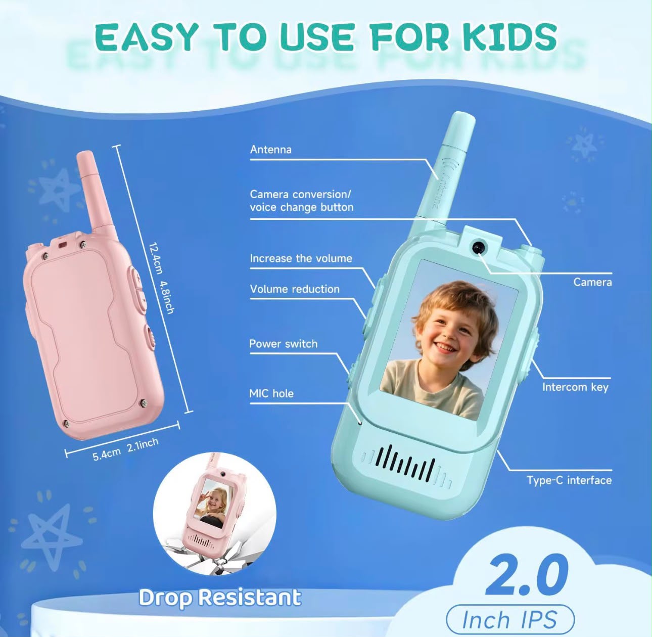Royal Arabian Kids Walkie Talkie