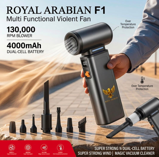 Royal Arabian F1 Multi-Function Violent Fan