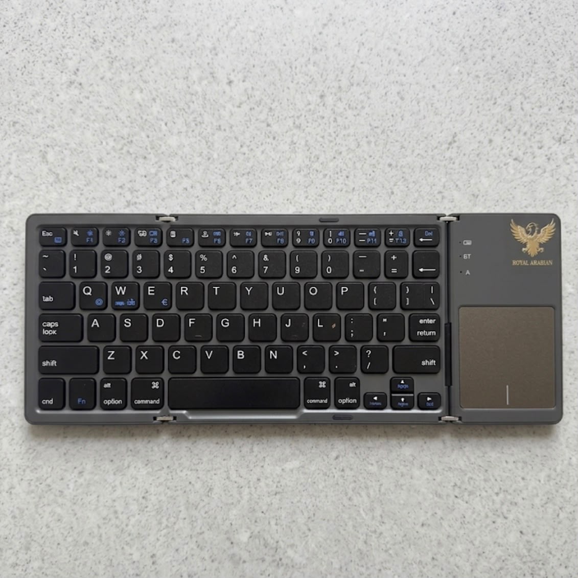 Royal Arabian Ultra slim Trifoldable Portable keyboard.