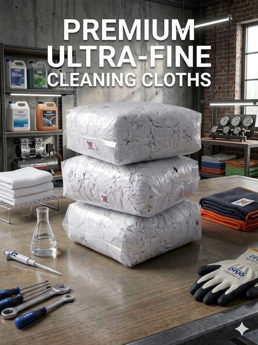 Surface Safe Cleaning Cloth Bag 6KG fine Cotton Cloth single color